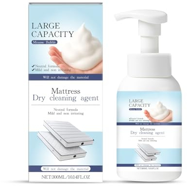 Mattress Cleaner Stain Remover 300ml,Extra Powerful Mattress Yellow Stain Cleaner,Urine Sweat Blood Fast Acting cleaner,Remove Even Old Stains Effortlessly, Deep Cleans (1)