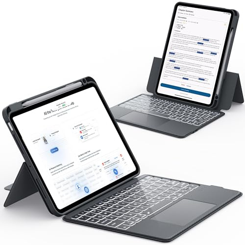 CHESONA Tastatur Hülle für iPad Air 11(M4/M3/M2), Air 5/4, Pro 11(1-4 Gen)