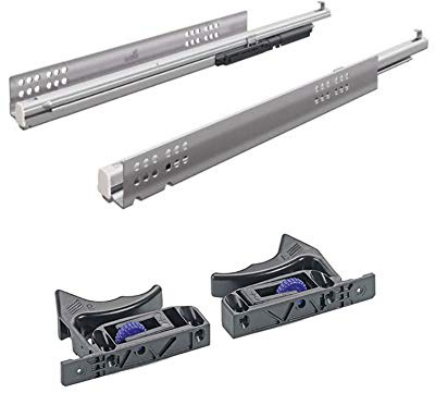 Hettich Vollauszug Quadro V6 Push to open für Holzschubkästen NL:520 mm