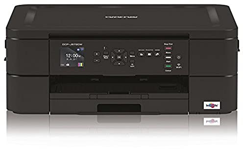 Brother DCPJ572DW 3-in-1 Stampante a Getto d'Inchiostro, 6.000 x 1.200 DPI A4, WLAN/Color, Provenienza Germania
