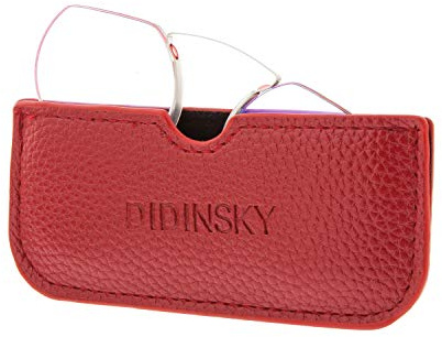 DIDINSKY Gafas de Lectura, Filtro Luz Azul, Aumento +1.0 a +3.0 | Montura ligera · Para leer de cerca · Filtro de luz azul · Aumento +1.0 a +3.0 · Incluye funda