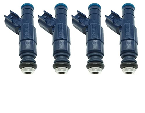 per Ford per Focus 1.6L 1998 1999 2000 2001 2002 2003 2004 2005 4 PCS Ugello di Iniezione di Carburante 0280156162 3M6G-BA Ugello per iniettori