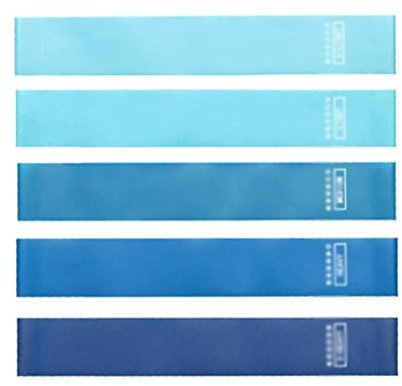 Widerstandsbänder Fitness Elastische Bänder Training Sport Pilates Yoga Übung Exercice Expander Elastisches Band Gym Workout (Color : B, Size : One Size)