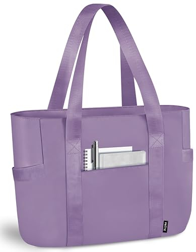 Prite Laptop-Tragetasche für Damen, wasserdichte Schultertasche mit 40,6 cm Computerfach für Arbeit, Schule, Reisen