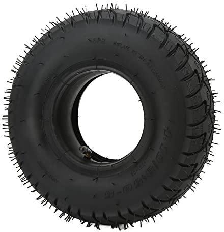 SPYMINNPOO Neumático para Scooter Eléctrico, Neumático Exterior y Cámara Interior Resistentes Al Desgaste 4.10/3.50-5, para Conducción en Humedales, para Rueda de Carro para Scooter Eléctrico