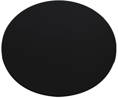 Lazy Susan Bandeja De Servicio Tabla Rotativa De Madera con Cojinete Silencioso Rotatoria De 360° Tabla Rotativa Plato Giratorio(Black,70cm)