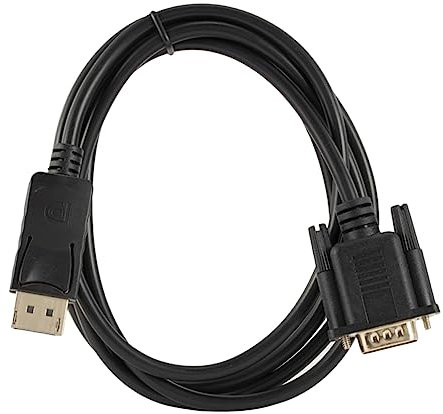 KONTONTY 1.8m Cable Displayport Vga Adaptador Displayport Vga Compatible Pantallas