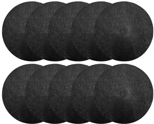 Alfombrilla protectora para árboles y anillos reutilizables para mantillo de árboles, de goma reciclada resistente, segura para cortacésped, aspecto natural, igual filtración de agua al árbol, fácil