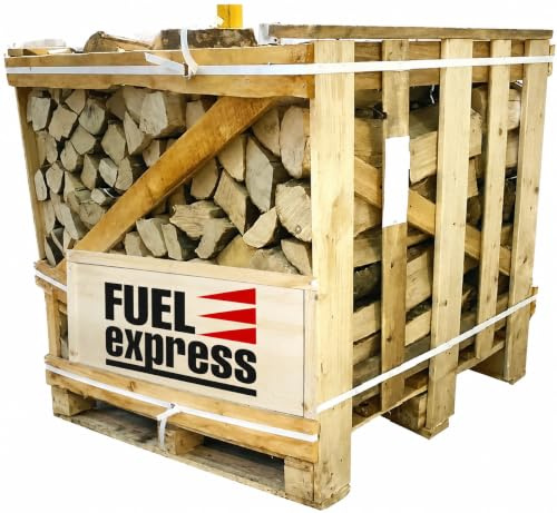 Small Crate of Kiln Dried Ash Hardwood Logs Ready To Burn
