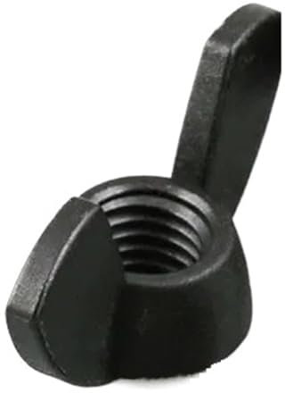 Rimmean 5/20/50 stücke Nylon Mutter Flügelmutter Schmetterling Barren Kunststoff Daumen Mutter M3 M4 M5 M6 M8 M10 M12(5pcs,M3)