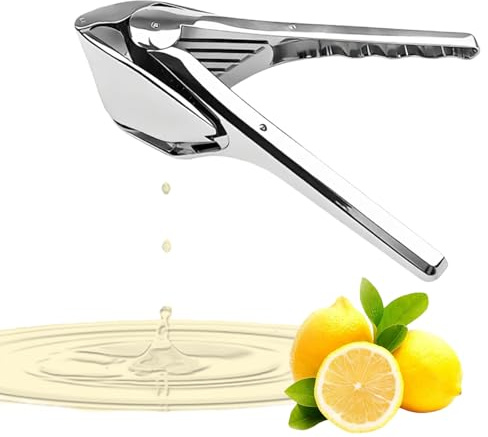 MaciRept Original Lemon Squeezers，Innovatively Upgrade Stainless Steel Hand Press Lemon Juicer，Yellow Lime Squeezer Suits Lime & Lemon