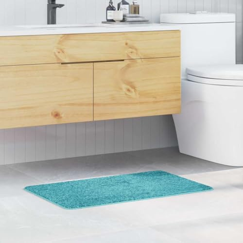 Genérico Estera de baño Tuquesa 50 x 80 cm Polipropileno,Casa y jardín,Accesorios para el baño,Alfombras y esterillas de baño,Turquesa,0.6 KG,4019830