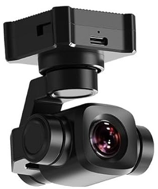 SONGOZD Für A8 Mini 4K 8MP Ultra Identity 6X Digital Zoom Gimbal-Kamera mit Sony Nachtsicht 3-Achsen-Stabilisator Drohne