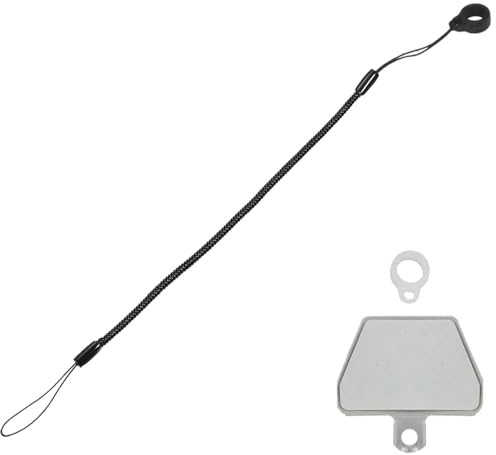 TECHGEAR Stylusbindning, 30,48 cm infällbar fjäderspolerem (2 x öglor) elastiska snodd, universellt anti-förlorat bungee-sladd för pekpennor/pennor, säker penna till surfplatta-fodral, surfplatta