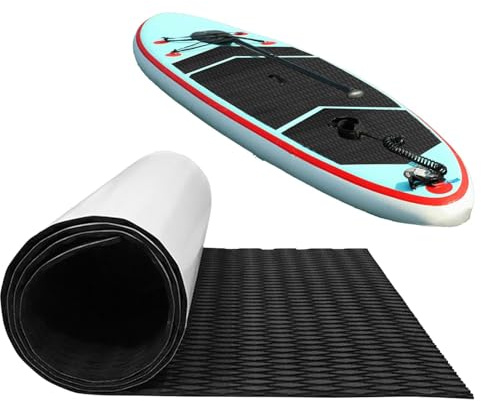 Surfbrett Traktionspad, 5mm Anti-Rutsch Bodenbelag für Boote, EVA-Schaum Deck Griffmatte, Unterlagen für Terrassendielen, Surfbrett, Skimboard, Paddleboard, Wohnmobil, Boote, Kajak, Surfzubehör