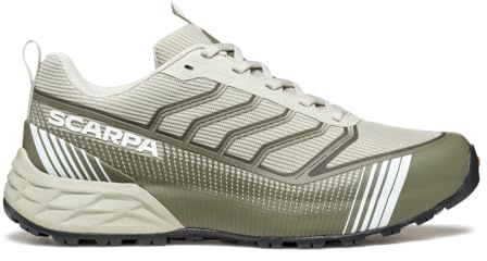 SCARPA Ribelle Run LT, Stabile e Protettiva da Trail Running e Outdoor da Uomo (Gray Green-Calamata, Sistema Taglie Calzature EU, Adulto, Numero, Media, 42)