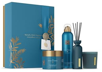 RITUALS Geschenkbox The Ritual of Hammam, Large – Geschenkset bestehend aus Körperpflege Produkten mit Eukalyptus und Rosmarin – Reichhaltig und erfrischend