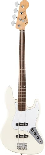 Fender Standard Jazz Bass Olympic White E-Bassgitarre