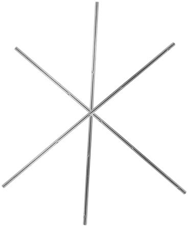Kisangel 3 pezzi Aste per Calcio Balilla da Tavolo Maniglia Ergonomica in Metallo Accessori Resistenti per Biliardino Casa e Tavolo Stecche Calcio Balilla Facili da Montare Aste Lunghe per