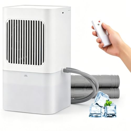 Colchón Refrigerante para Cama, Sistema de Colchón Eléctrico con Enfriador de Agua, 3 Niveles Ajustables, Tanque de Agua Visible de 2L para Hogar O Dormitorio 160 * 70cm
