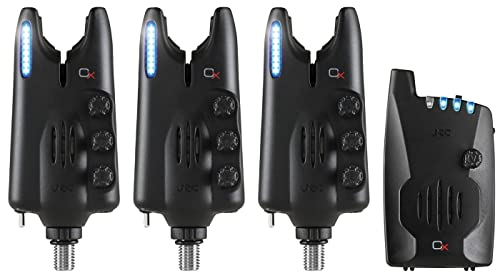 JRC Avvisatori da Pesca Radar CX Sets Set 3+1 Blue Carpfishing