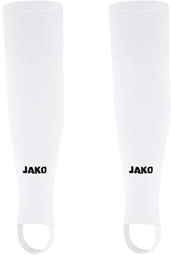 JAKO Unisex Stutzen Glasgow 2.0, Weiß, S-M