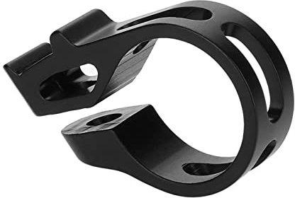 Bike Shifter Clamp, Lenkerschelle Aluminiumlegierung, Adjustable Trigger Clamp, Lightweight Durable Design, Fahrradaccessoires für Mountain Bike, Road Bike, City Bike