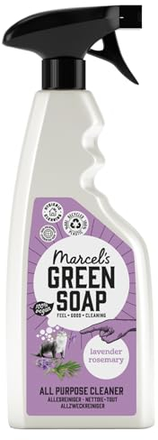 Marcel's Green Soap - All-Purpose Spray Lavender & Rosemary - Cleaning Spray - Eco friendly - Vegan - 99% Biodegradable - 500 ML