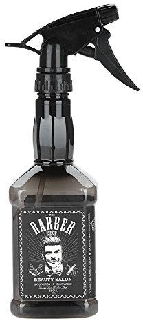 Botella de spray vacía, 650ML Botella de spray de peluquería Salon Barber Hair Tools Pulverizador de agua para aceites esenciales