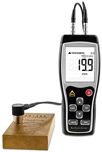 GOLDANALYTIX BarScreenSensor – L'appareil à ultrasons pour tester les lingots – Mesures d'épaisseur par ultrasons pour l'authentification de l'or et de l'argent