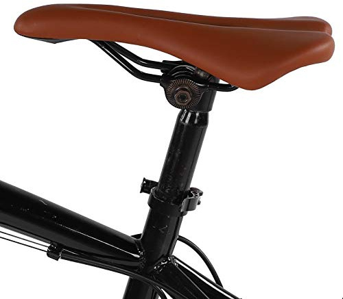 Vägcykelsadel, universell vanlig ihålig cykelsadel Mountaincykelsitsöverdrag Bekväm kuddecykling(Brown)