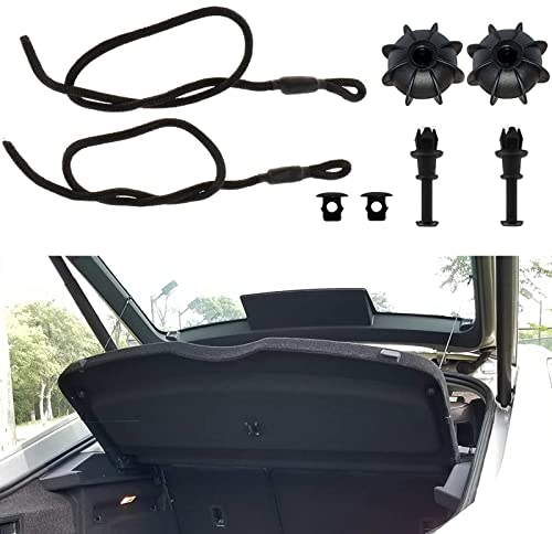 ZARADU Halteband Hutablage,Kofferraum Halteband Hutablage,Universal Hintern Halteband Hutablage für Den Kofferraum für VW Golf 6 5 4 die meisten Fahrzeuge