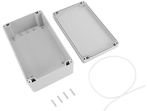 Anschlussdose, Abzweigdose Wasserdichtes IP65 Abzweigkasten ABS Elektrisches Anschlusskästen DIY Kunststoff Fall Verdrahtungs Verteilerkasten Aufputz (200 * 120 * 75mm)
