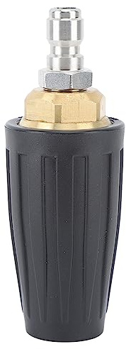 Buse Turbo pour Nettoyeur Haute Pression 3000 Psi, Connexion Rapide, Rotation à 360 Degrés, Haute Résistance à la Chaleur, élimination de la Rouille, Décapage de L'écorce, Buse
