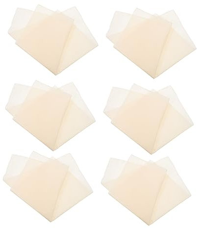 Cabilock 6piezas Filtrante Para Leche De Soja De Algodón Filtrante Accesorios Filtración De Leche De Soja Fabricación De Tofu Casa Reutilizable y Duradero