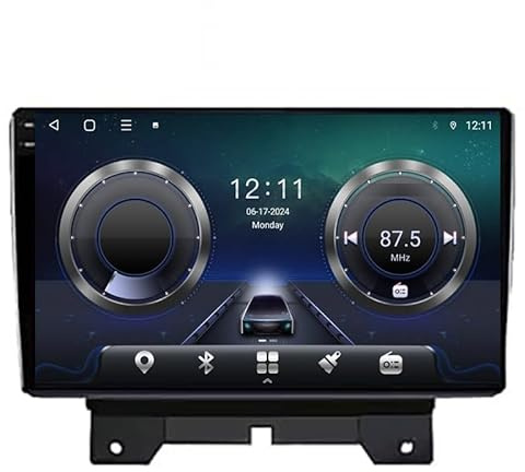 Android 15 9 Inch Double Din Radio Navigation for Land Rover Range Sport 2005-2013 Plug And Play Car Stereo Bluetooth FM Radio,WIFI/GPS/CarPlay With Reversing Camera,8 Core 4G+Wifi 8G+128G