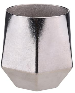 mingzhe Tasses de Camping, Tasse à thé Hexagonale Anti-brûlure Double Couche Ti Légère de 240 ML avec Ti Pur à L'intérieur et à L'extérieur, Bord de Tasse Rond, Convient aux Boissons (Fleur de Glace)