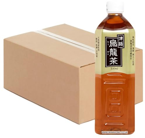 WaNaHong Robiff Premium Oolong Tea [Sugar-free] 津路烏龍茶 (500mL x 24 Bottles)