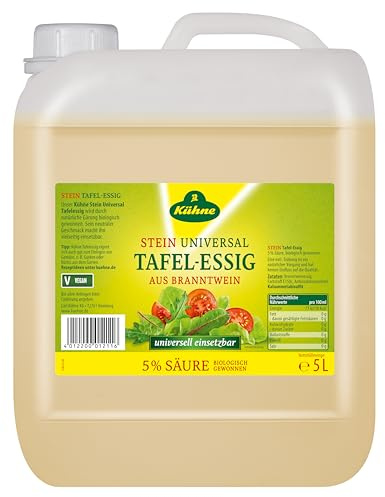 Kühne Stein Universal Tafelessig 5%, 5l Kanister