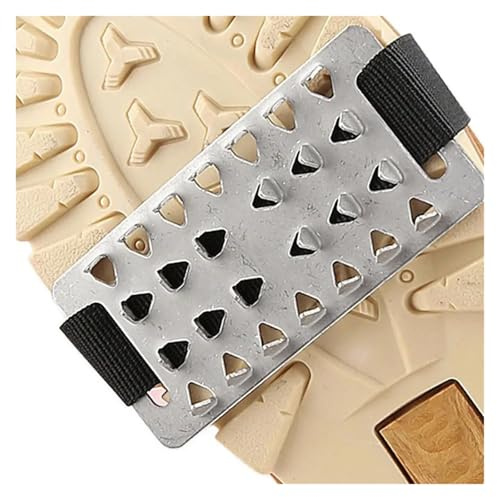 grampones 26-Tooth Boot Ice Claws Crampons Non-Slip Spike Metal Stainless Steel Shoe Cover For Climbing Snow Gripper para Senderismo Invernal