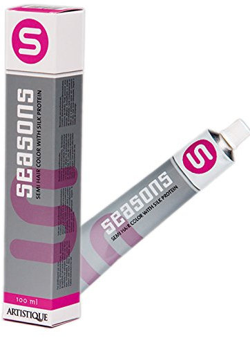 Artistique Seasons Semi Hair Color with Silk Protein Tinte para el cabello 100ml - 06.67 Dunkel-Rot-Violettblond / Dark Red Violet Blonde