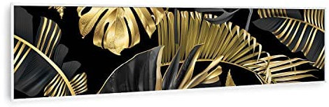 Klarstein Stufa Elettrica a Infrarossi Basso Consumo, Pannello Radiante 350 Watt con Telecomando e Timer, Riscaldamento Senza CO2, IoT/WiFi app Control