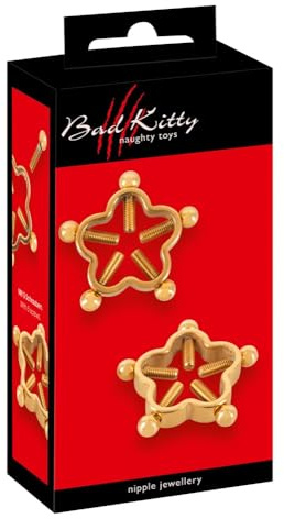Bad Kitty Exotic Wear Nippelklemmen-5394220000 Nippelklemmen Gold One Size