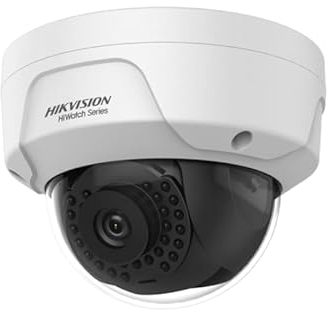Hikvision HWI-D180H Hiwatch Series Anti-Vandal Camera Turret Dome IP UHD 4K 8Mpx 2.8mm H.265+ Poe Onvif IP67 IK10