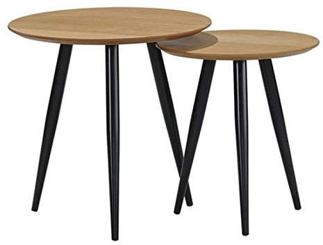 AMYSTY Wohnzimmertisch Couchtisch Beistelltisch Sofatisch Satztische Couchtische Beistelltische Sofa Beistelltisch Konsolentische Modernes Dekor Teetisch Fürs Home Office Kaffeetisch Couchtische