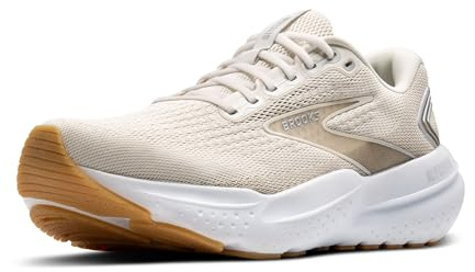 Brooks Glycerin 21 Neutral löparsko för män, Kaki/Silver/Vit, 46 EU
