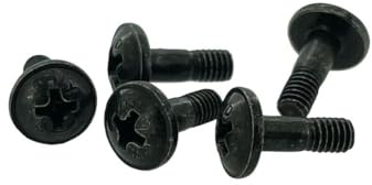 M4 x 12mm Half Thread TV Stand Bracket MountingType C Screws for Bush Haier Hitachi JVC TV/Monitor (Pack of 5)