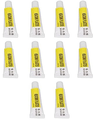 Paquet de 10 5 G (50 G au total) Colle Conductrice Thermique, Pâte Thermique GPU Pâte Thermique LED pour MOSFET, LED, Dissipateur Thermique, Pont et Sud, Carte Graphique,
