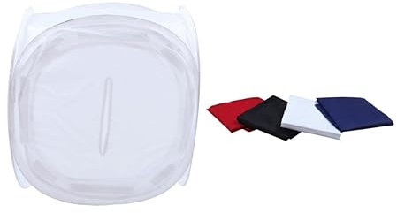 HOMSFOU 4-teiliges Fotozelt-Set 40 cm Tragbare Faltbox-hintergründe Für Die Heimfotografie