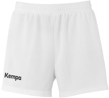 Kempa Handboll performance shorts sportshorts med elastiskt midjeband, andas och snabbtorkande, träningsshorts för kvinnor